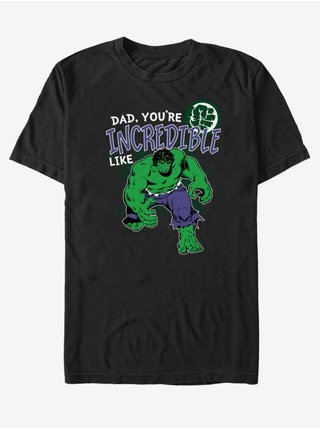 Černé unisex tričko ZOOT.Fan Marvel Incredible Like Dad