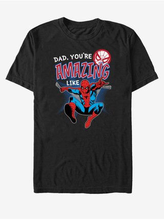 Černé unisex tričko ZOOT.Fan Marvel Amazing Like Dad