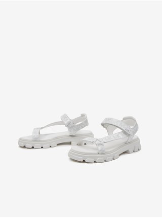 Bílé dámské vzorované sandály Michael Kors Ridley