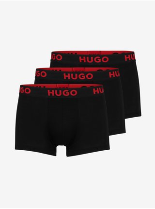 Boxerky pre mužov HUGO- čierna