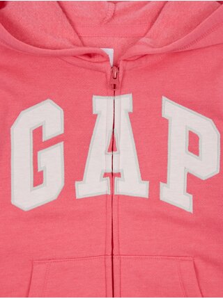 Růžová holčičí mikina Gap