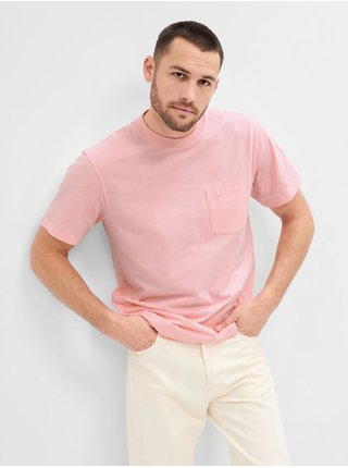 Ružové pánske tričko Gap