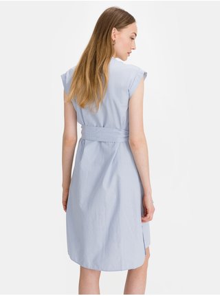 Košeľové šaty pre ženy Tommy Hilfiger - modrá
