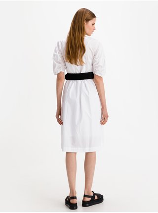 Košeľové šaty pre ženy ICHI - biela