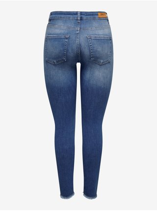 Modré dámské skinny fit džíny ONLY Blush