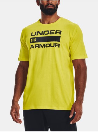 Tričká pre mužov Under Armour - žltá, čierna