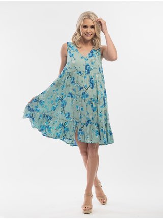 Letné a plážové šaty pre ženy Orientique - tyrkysová, modrá