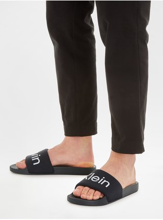 Čierne pánske šľapky Calvin Klein