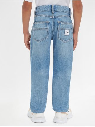 Světle modré klučičí straight fit džíny Calvin Klein Jeans 
