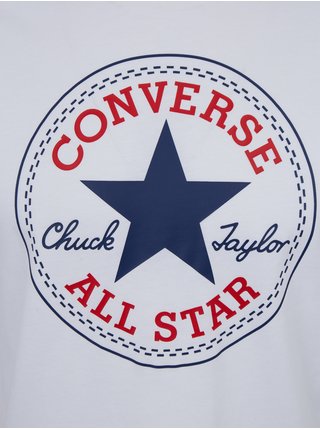 Bílé unisex tričko Converse