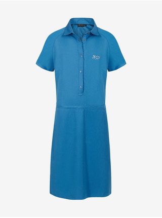 Modré dámské rychleschnoucí šaty ALPINE PRO EDELA   