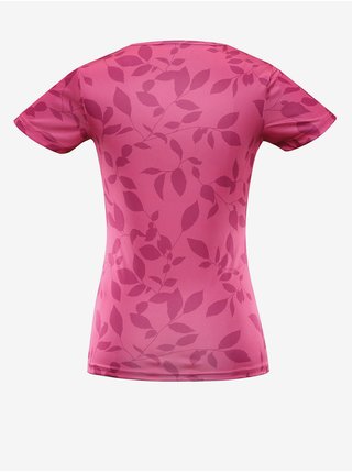 Růžové dámské tričko ALPINE PRO QUATRA   