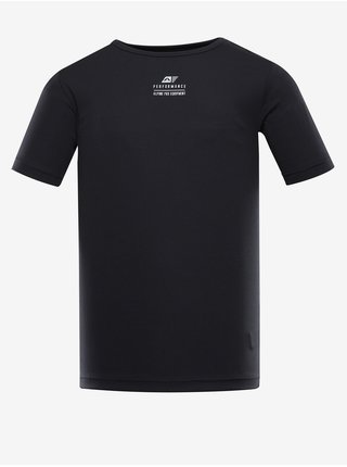 Černé pánské rychleschnoucí tričko ALPINE PRO BASIK  