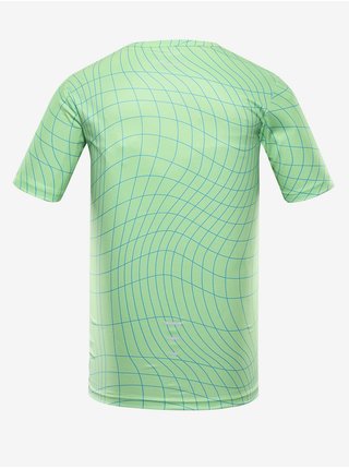 Světle zelené pánské rychleschnoucí tričko ALPINE PRO BASIK  
