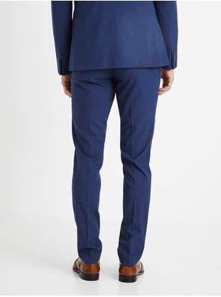 Modré pánské oblekové kalhoty Celio Boamaury 