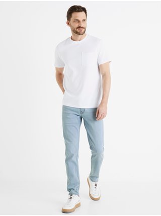 Bílé pánské basic tričko Celio