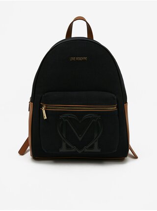 Čierny dámsky batoh Love Moschino