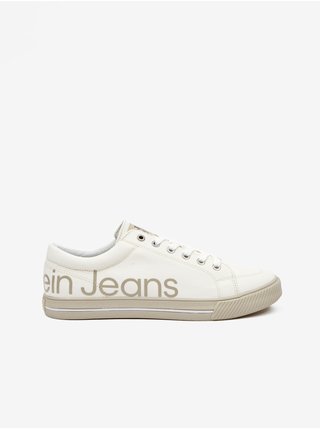 Biele pánske tenisky Calvin Klein Jeans