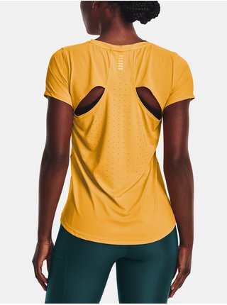 Žlté dámske športové tričko Under Armour Run