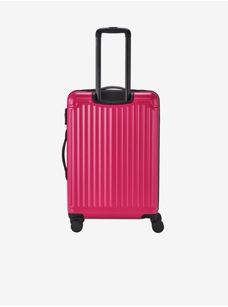 Růžový cestovní kufr Travelite Cruise 4w M  