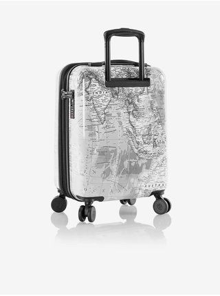 Černo-bílý vzorovaný cestovní kufr Heys Journey 3G S    