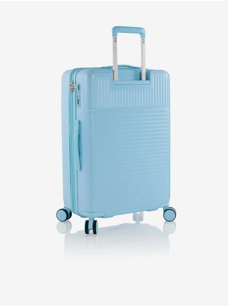 Světle modrý cestovní kufr Heys Pastel M   