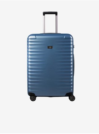 Modrý cestovní kufr Titan Litron M  