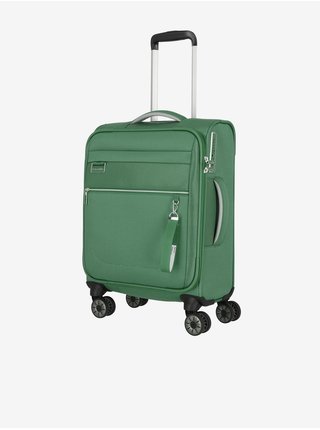 Sada tří cestovních kufrů a palubní tašky v zelené barvě Travelite Miigo 4w S,M,L   