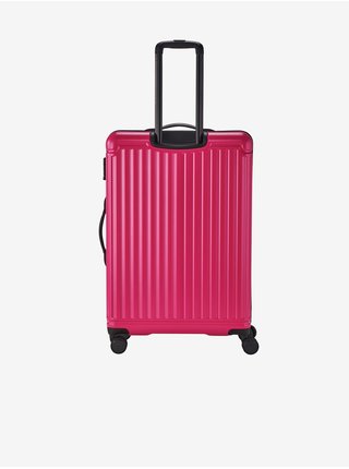 Růžový cestovní kufr Travelite Cruise 4w L   