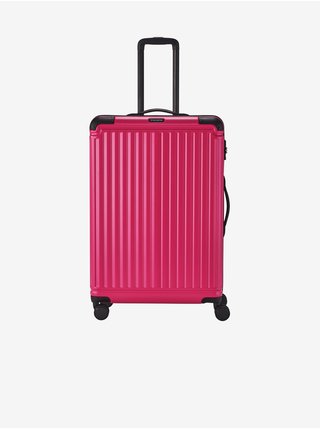 Růžový cestovní kufr Travelite Cruise 4w L   
