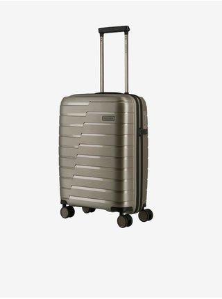 Sada tří cestovních kufrů v metalické šedé barvě Travelite Air Base S,M,L