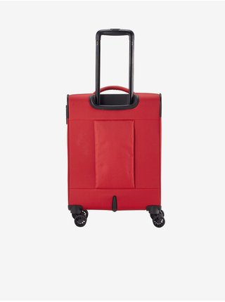 Červený cestovní kufr Travelite Chios S  