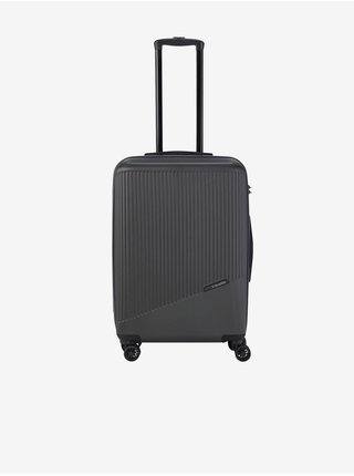 Tmavě šedý cestovní kufr Travelite Bali M  