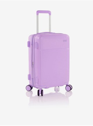 Světle fialový cestovní kufr Heys Pastel S   