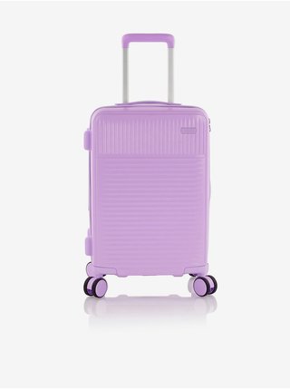 Světle fialový cestovní kufr Heys Pastel S   