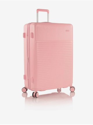 Růžový cestovní kufr Heys Pastel L   