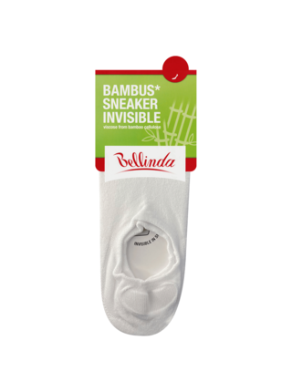 Bílé unisex ponožky Bellinda BAMBUS SNEAKER SOCKS 
