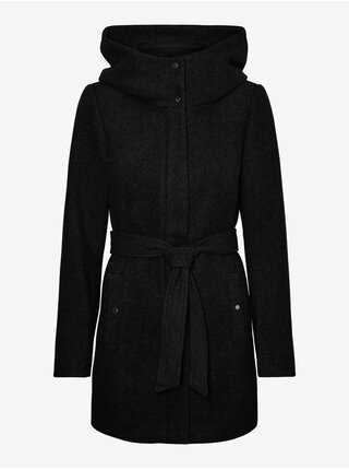 Černý dámský kabát VERO MODA Classliva 