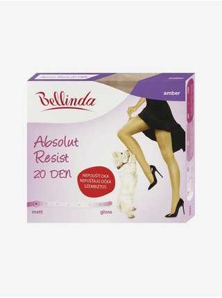 Béžové dámské punčochové kalhoty Bellinda 20 DEN ABSOLUT RESIST