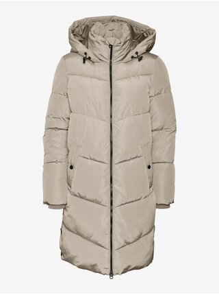 Kabáty pre ženy VERO MODA - krémová