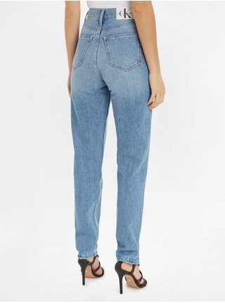 Svetlomodré dámske mom džínsy Calvin Klein Jeans