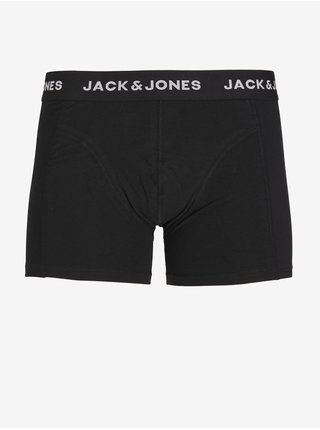 Sada pěti pánských boxerek v černé barvě Jack & Jones Chuey