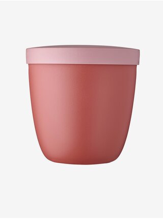 Ružový desiatový box Mepal Ellipse 500 ml