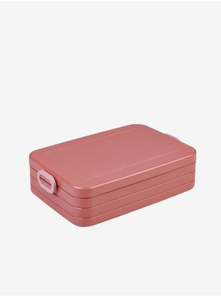 Tmavo ružový jedálenský box Mepal Bento