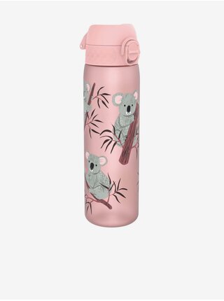 Růžová lahev Ion8 Leak Proof Koala 500 ml 