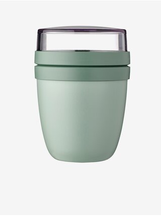 Světle zelený jídelní box Mepal Ellipse Mini (300 + 120 ml) 