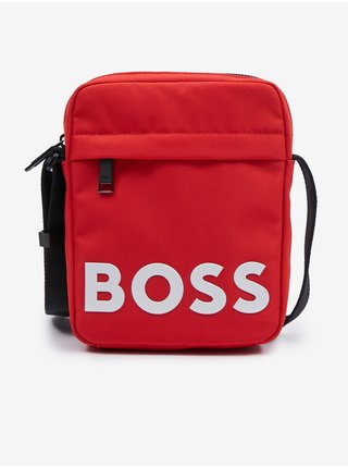Červená pánska taška cez rameno Hugo Boss Catch 2.0