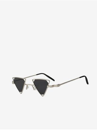 Stříbrné unisex sluneční brýle VeyRey Steampunk Aphisus 