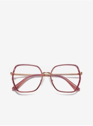 Tmavo ružové dámske okuliare blokujúce modré svetlo VeyRey Kucove