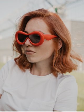 Červené unisex sluneční brýle VeyRey Sumphreon 